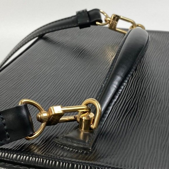 Authentic LOUIS VUITTON M48012 Epi Nice 2WAY vanity bag Shoulder - Picture 4 of 12